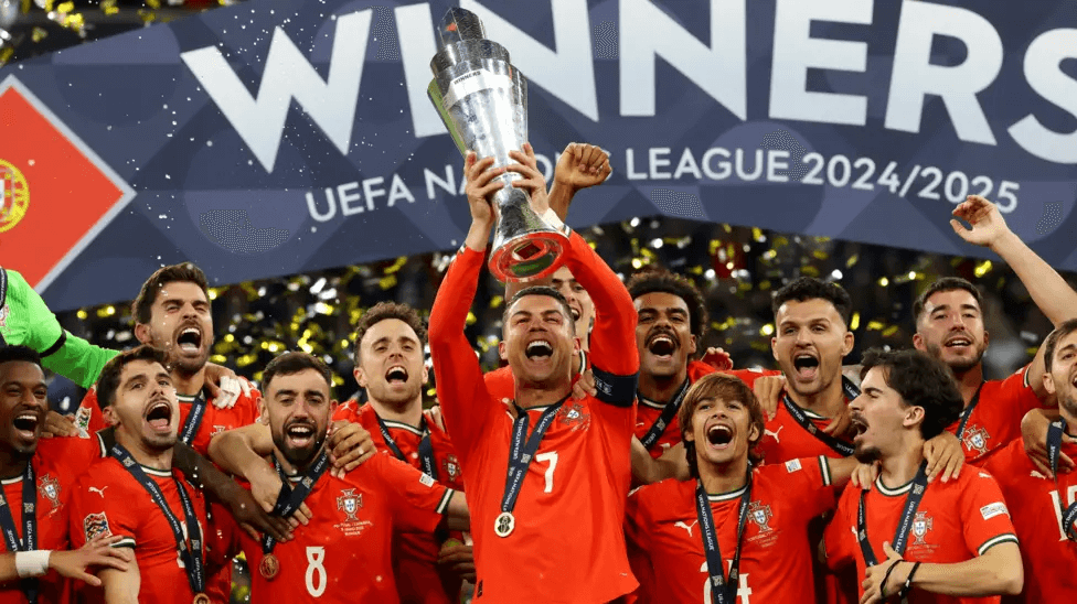 Ronaldo's tears of joy as Portugal claim Nations League glory